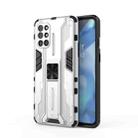 For OnePlus 9R Supersonic PC + TPU Shock-proof Protective Case with Holder(Silver) - 1