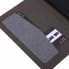 For Amazon Kindle Fire HD 10 2021 Horizontal Flip TPU + Fabric PU Leather Protective Case with Name Card Clip(Black) - 6
