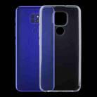 For Motorola Moto G9 Play 0.75mm Ultra-thin Transparent TPU Soft Protective Case - 1