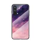 For OnePlus Nord CE 5G Starry Sky Painted Tempered Glass TPU Shockproof Protective Case(Dream Sky) - 1