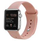 Silicone Watch Band For Apple Watch Series 8&7 41mm / SE 2&6&SE&5&4 40mm / 3&2&1 38mm(Retro Rose) - 1