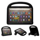 For Amazon Kindle Fire HD 10 2021 Sparrow Style EVA Material Children Shockproof Protective Case(Black) - 1