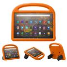 For Amazon Kindle Fire HD 10 2021 Sparrow Style EVA Material Children Shockproof Protective Case(Orange) - 1