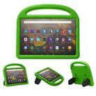 For Amazon Kindle Fire HD 10 2021 Sparrow Style EVA Material Children Shockproof Protective Case(Green) - 1