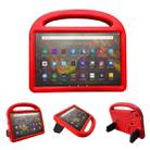For Amazon Kindle Fire HD 10 2020/2019/2017 Sparrow Style EVA Material Children Shockproof Protective Case(Red) - 1