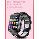 W5 1.54 inch Full-fit Screen Dual Cameras Smart Phone Watch, Support SIM Card / GPS Tracking / Real-time Trajectory / Temperature Monitoring, 1GB+16GB(Black Pink) - 13