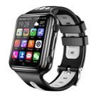 W5 1.54 inch Full-fit Screen Dual Cameras Smart Phone Watch, Support SIM Card / GPS Tracking / Real-time Trajectory / Temperature Monitoring, 1GB+16GB(Black Grey) - 1