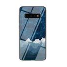 For Samsung Galaxy S10 Starry Sky Painted Tempered Glass TPU Shockproof Protective Case(Star Chess Rob) - 1