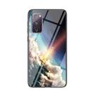 For Samsung Galaxy S20 FE Starry Sky Painted Tempered Glass TPU Shockproof Protective Case(Bright Stars) - 1