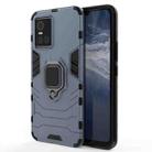 For vivo S10 / S10 Pro PC + TPU Shockproof Protective Case with Magnetic Ring Holder(Navy Blue) - 1