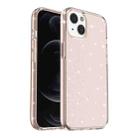 For iPhone 13 mini Shockproof Terminator Style Glitter Powder Protective Case (Gold) - 1