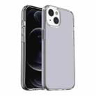 For iPhone 13 mini Shockproof Terminator Style Transparent Protective Case (Grey) - 1