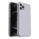 For iPhone 13 Pro Max Shockproof Terminator Style Transparent Protective Case (Grey) - 1