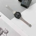 22mm Seven-beads Small Waist Steel Watch Band(Silver) - 1