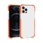 Four-corner Shockproof TPU + Acrylic Protective Case For iPhone 13 Pro Max(Orange) - 1