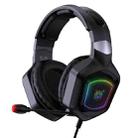 ONIKUMA X8 RGB Lighting Wired Gaming Headset with Mic(Black) - 1