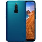 For Xiaomi Redmi 8 NILLKIN Frosted Concave-convex Texture PC Protective Case(Blue) - 1