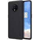 For OnePlus 7T NILLKIN Frosted Concave-convex Texture PC Protective Case(Black) - 1