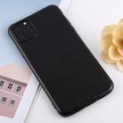 For iPhone 11 Pro Candy Color Plastic Protective Case(Black) - 1