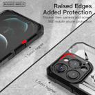 PC + TPU Shockproof Protective Case with Metal Ring Holder For iPhone 13 Pro(Black) - 4