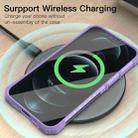 PC + TPU Shockproof Protective Case with Metal Ring Holder For iPhone 13 Pro(Purple) - 7