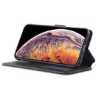For iPhone XS Max AZNS Calf Texture Magnetic Horizontal Flip PU Leather Case with Holder & Card Slots & Photo Frame(Black) - 5