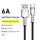 Baseus CAKF000201 Cafule Series 66W USB to USB-C / Type-C Metal Data Cable, Cable Length:2m(Black) - 2