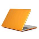 For Macbook Pro 16 inch Laptop Crystal Style Protective Case(Orange) - 1