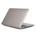 For Macbook Pro 16 inch Laptop Crystal Style Protective Case(Grey) - 1