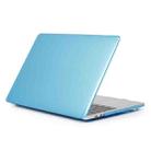 For Macbook Pro 16 inch Laptop Crystal Style Protective Case(Water Blue) - 1