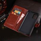 For vivo S10 idewei Crazy Horse Texture Horizontal Flip Leather Case with Holder & Card Slots & Wallet(Black) - 4