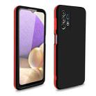 For Samsung Galaxy A72 5G / 4G Dual-color 360 Degrees Full Coverage Protective PC + TPU Shockproof Case(Black) - 1