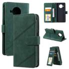 For Xiaomi Mi 10T Lite 5G Skin Feel Business Horizontal Flip PU Leather Case with Holder & Multi-Card Slots & Wallet & Lanyard & Photo Frame(Green) - 1