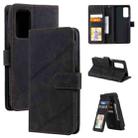 For Xiaomi Mi 10T 5G Skin Feel Business Horizontal Flip PU Leather Case with Holder & Multi-Card Slots & Wallet & Lanyard & Photo Frame(Black) - 1