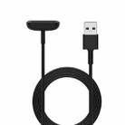 For Fitbit Luxe Smart Watch Portable Magnetic Cradle Charger USB Charging Cable, Cable Length:1m - 1