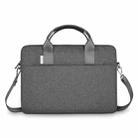 WIWU Minimalist Laptop Handbag, Size:15.6 inch(Grey) - 1