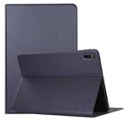 For Huawei MatePad 11 2021 Voltage Craft Texture TPU Horizontal Flip Protective Case with Holder(Dark Blue) - 1