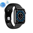 WIWU SW01 1.75 inch 2.5D Curved HD IPS Touch Screen Bluetooth Smart Watch, Support Body Temperature Measurement & Heart Rate / Blood Pressure / Blood Oxygen / Sleep Detection & Multiple Exercise Modes(Black) - 1