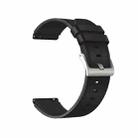 For Huawei Watch GT2 Pro Leather Watch Band(Black) - 1