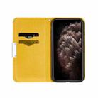 For iPhone 13 Pro Max  Litchi Texture Horizontal Flip Leather Case with Holder & Card Slots(Yellow) - 4