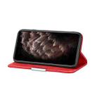 For iPhone 13 Pro Max  Litchi Texture Horizontal Flip Leather Case with Holder & Card Slots(Red) - 3
