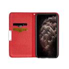 For iPhone 13 Pro Max  Litchi Texture Horizontal Flip Leather Case with Holder & Card Slots(Red) - 4
