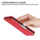 For iPhone 13 Pro Max  Litchi Texture Horizontal Flip Leather Case with Holder & Card Slots(Red) - 6
