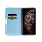 For iPhone 13 Pro Max  Litchi Texture Horizontal Flip Leather Case with Holder & Card Slots(Blue) - 4