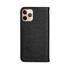 For iPhone 13 Pro Max  Litchi Texture Horizontal Flip Leather Case with Holder & Card Slots(Black) - 2