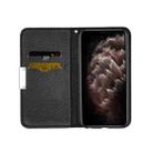 For iPhone 13 Pro Max  Litchi Texture Horizontal Flip Leather Case with Holder & Card Slots(Black) - 4