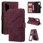 For Samsung Galaxy A32 5G Skin Feel Business Horizontal Flip PU Leather Case with Holder & Multi-Card Slots & Wallet & Lanyard & Photo Frame(Red) - 1