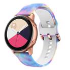 For Samsung Galaxy Watch 46mm Silicone Printing Watch Band(Candy) - 1