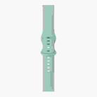 For Samsung Galaxy Watch 42mm 8-buckle Silicone Watch Band(Sky Blue) - 1