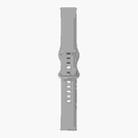 For Samsung Galaxy Watch 42mm 8-buckle Silicone Watch Band(Grey) - 1